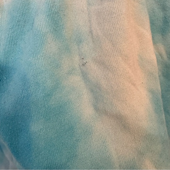 Spiritual Gangster Perfect Tie Dye Jersey Knit Ankle Jogger Sweatpants Blue Sz S - Picture 6 of 10